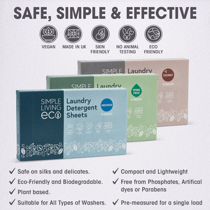 Laundry Sheets – Powerful Clean, Zero Waste! 🧺♻️