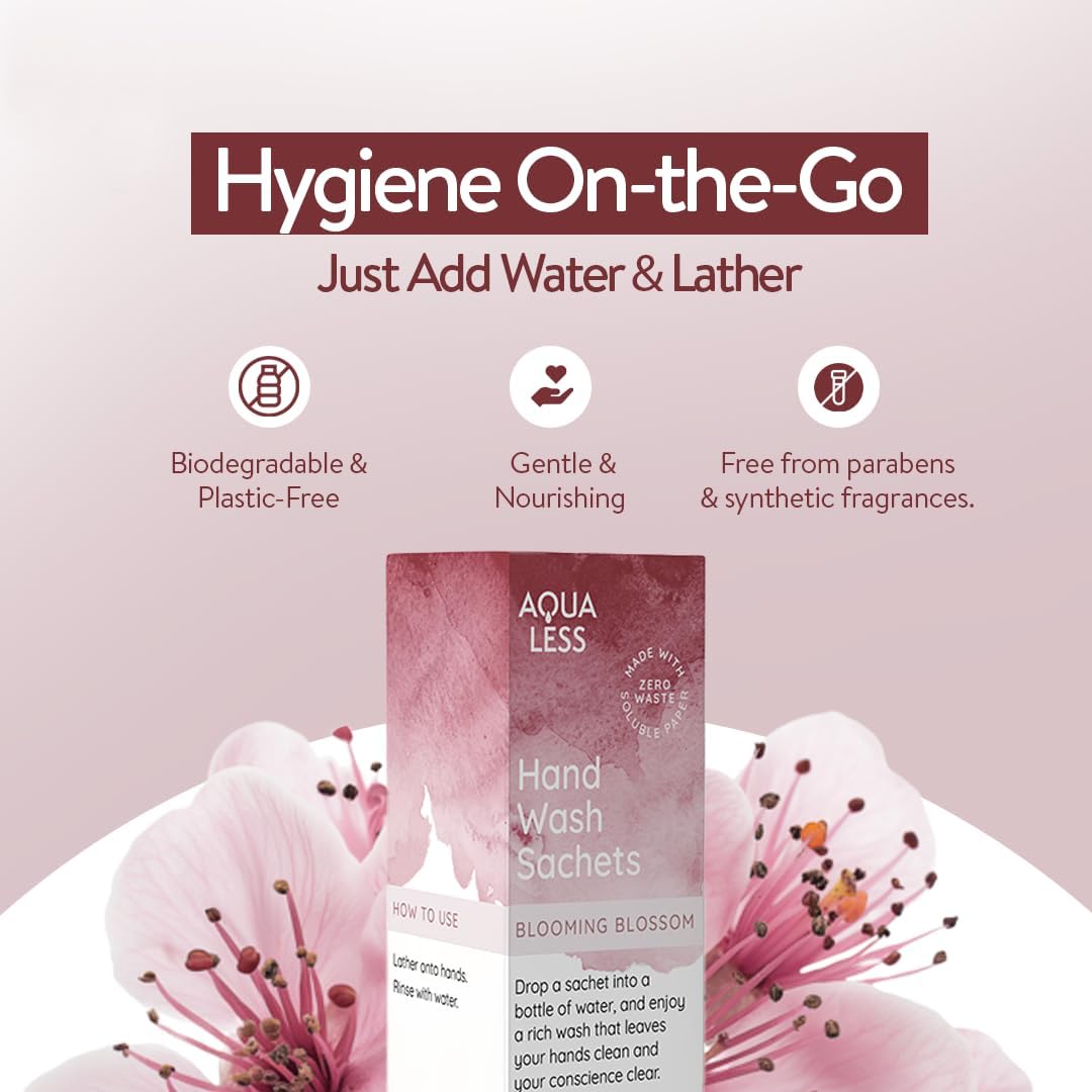Dissolvable Hand Wash Sachets