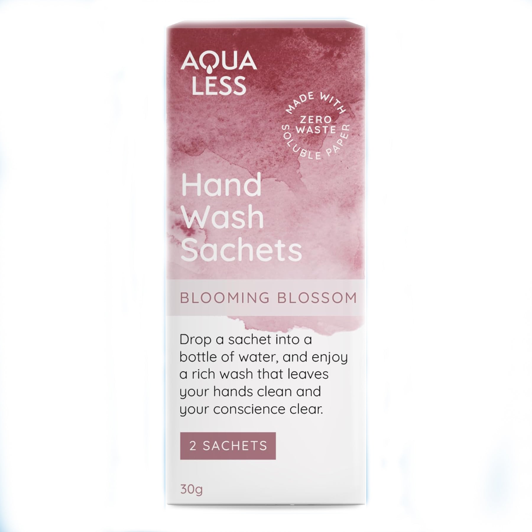 Dissolvable Hand Wash Sachets
