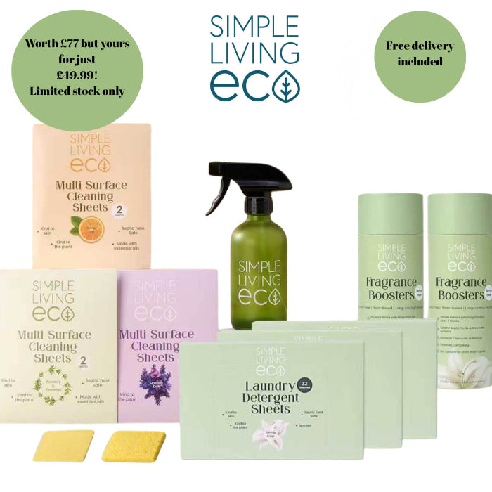 Ultimate Cleaning & Laundry Starter Kit Bundle offer Spring Fresh