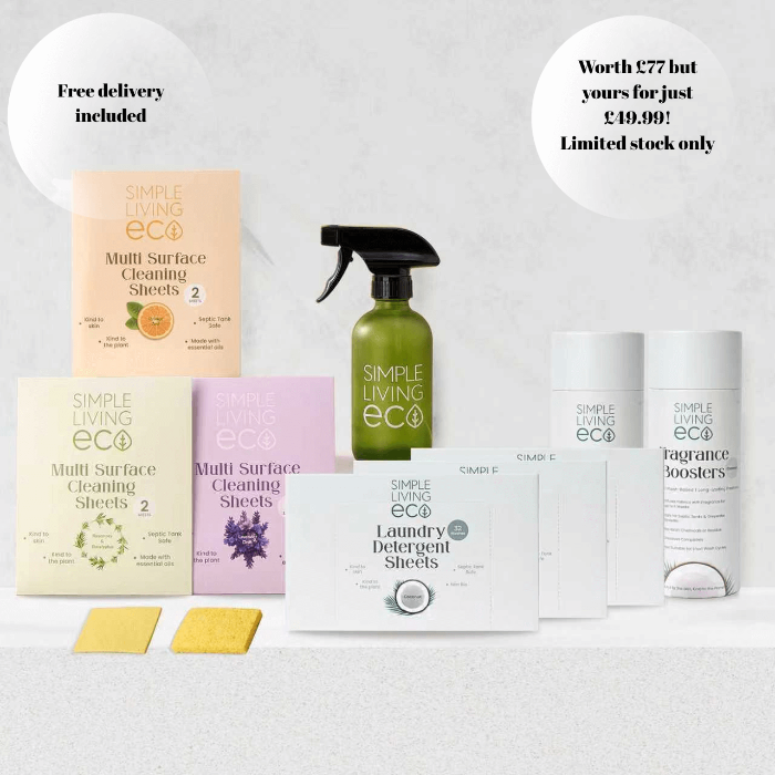 Ultimate Cleaning & Laundry Starter Kit Bundle offer Coconut