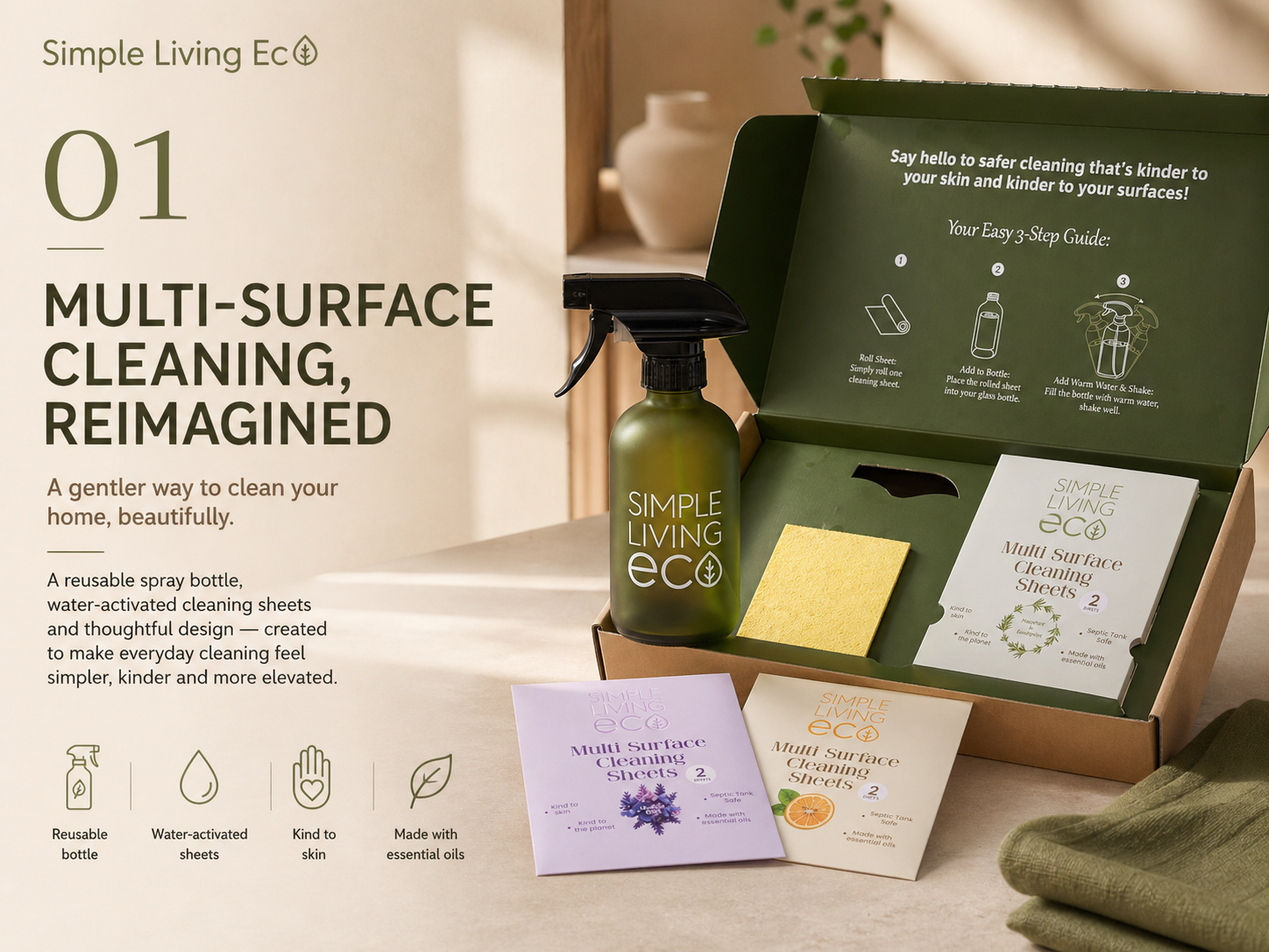 Multi-Surface Starter Kit – Simple Living Eco