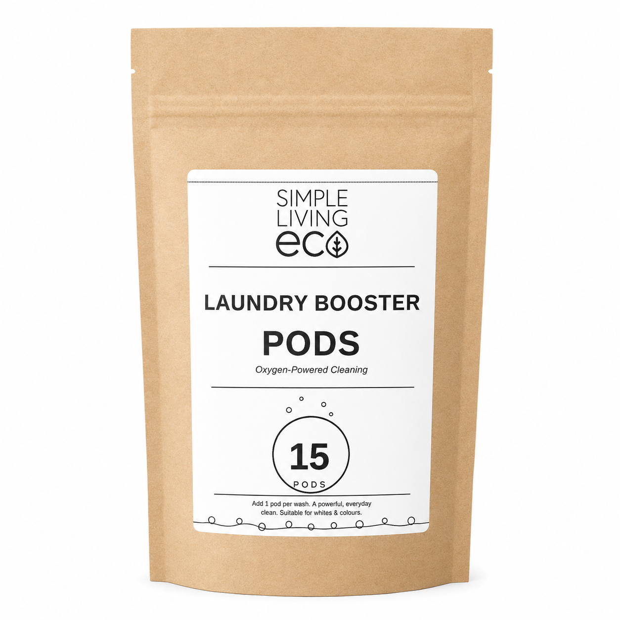 Laundry Booster Pods – Extra Cleaning Power | 15 Pods