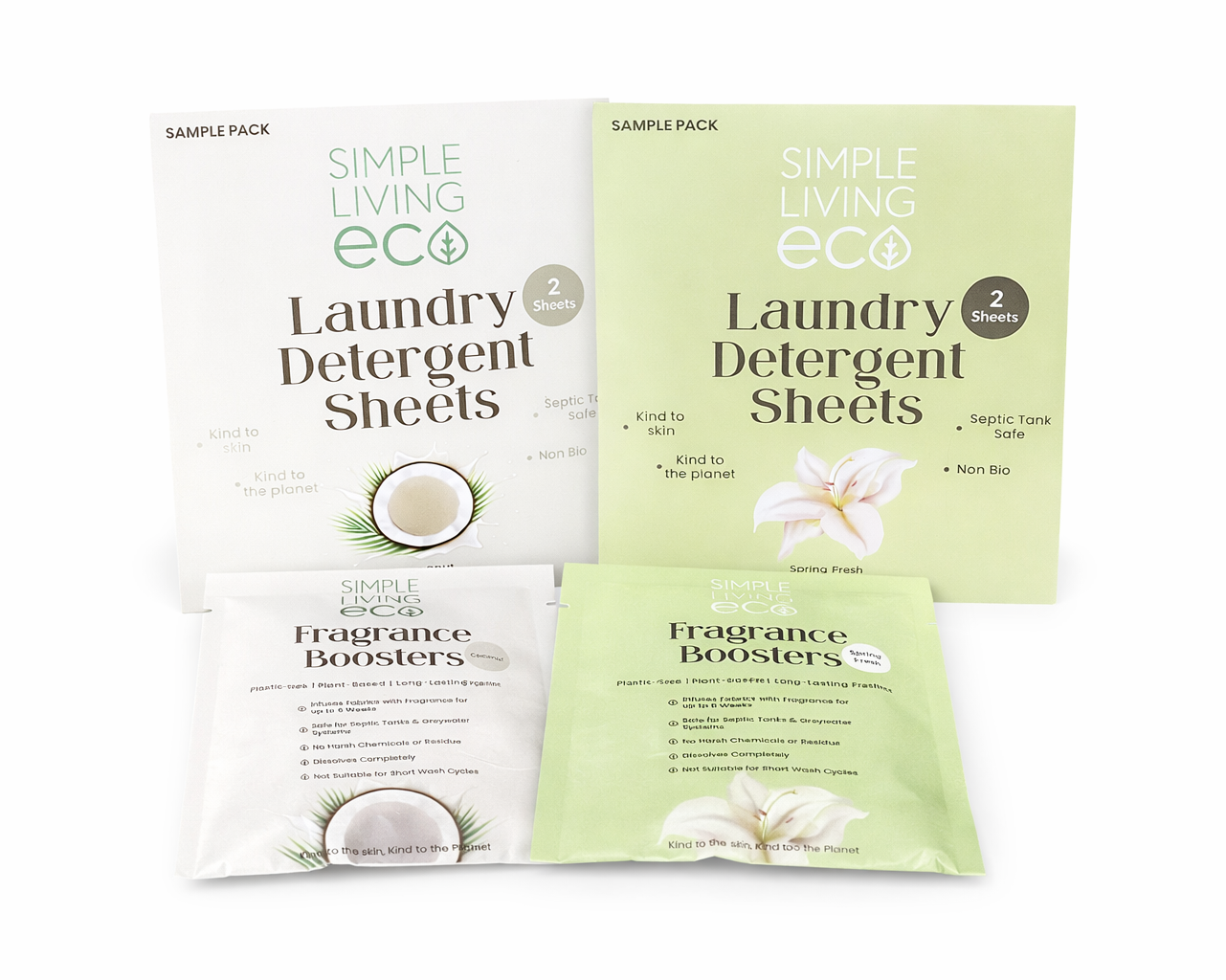 Free Sample Bundle — Laundry Sheets & Scent Booster | Try Before You Buy
