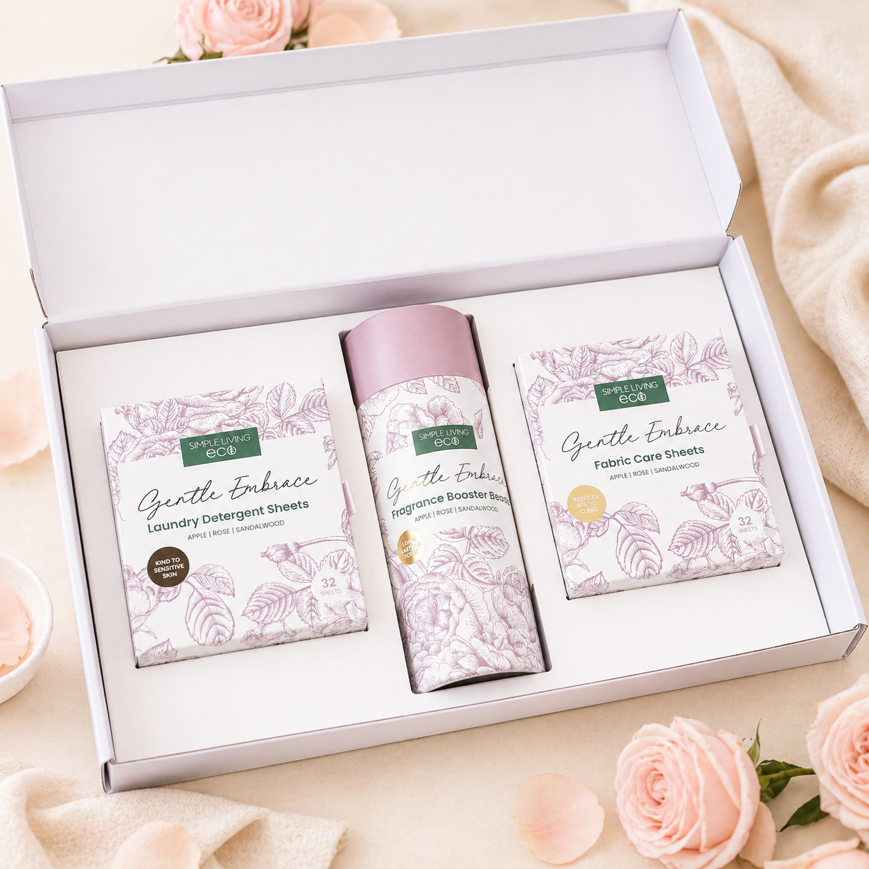 Laundry Discovery Set - Luxury Fabric Care Collection Gentle Embrace