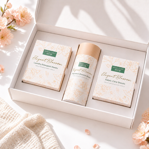 Laundry Discovery Set - Luxury Fabric Care Collection Elegant Blossom
