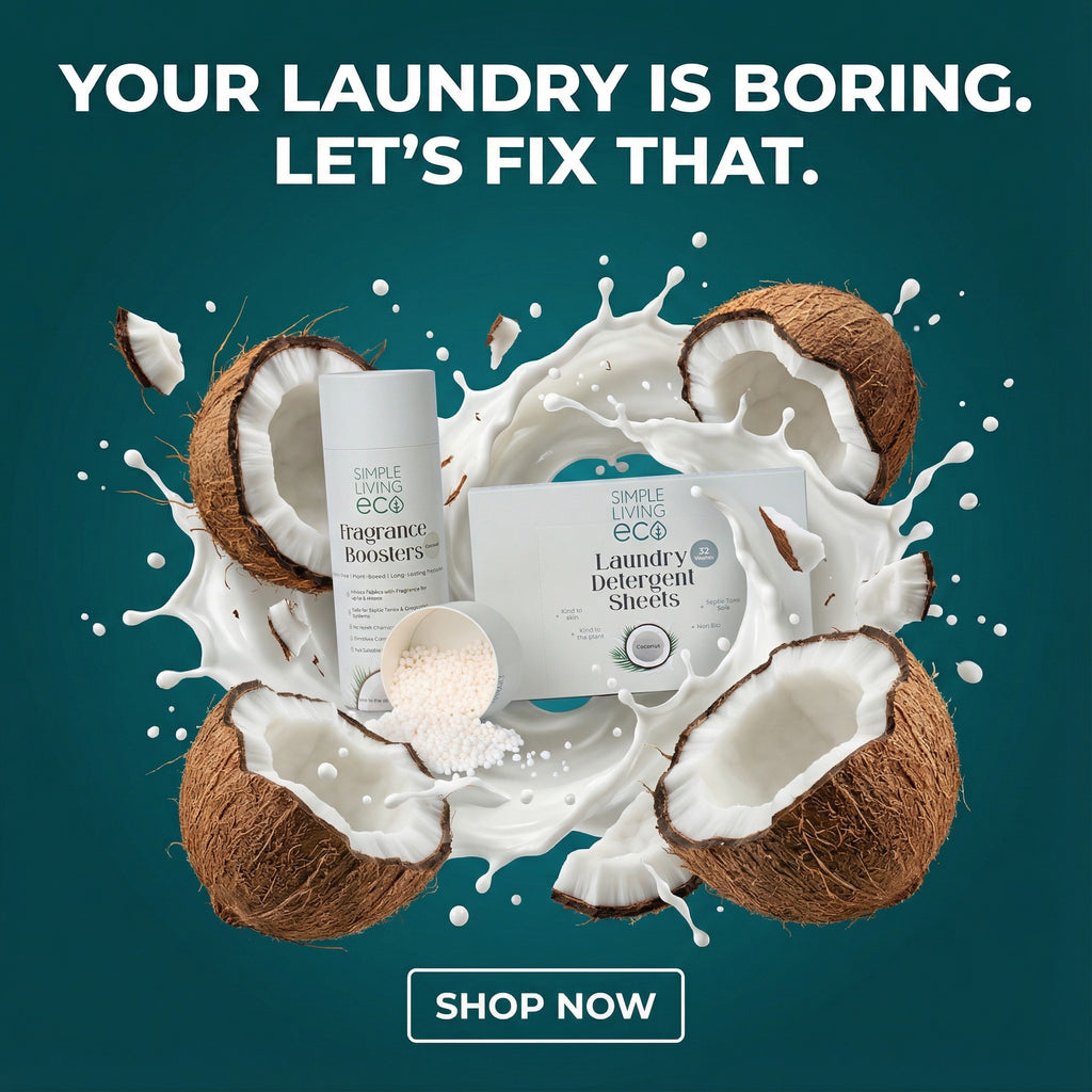 Laundry sheets and booster set Coconut