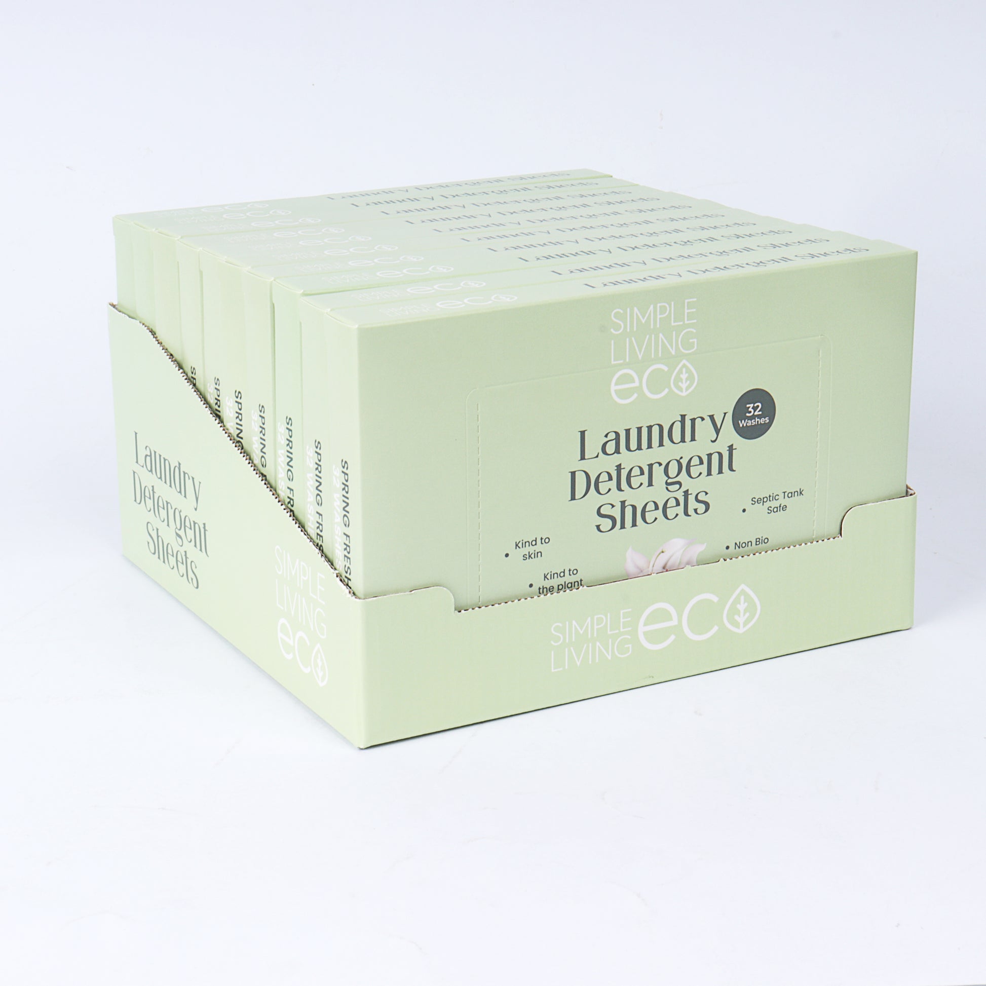 Non-bio Laundry Detergent Sheets 320 sheets Spring Fresh 320