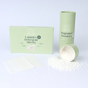 Laundry sheets and booster set