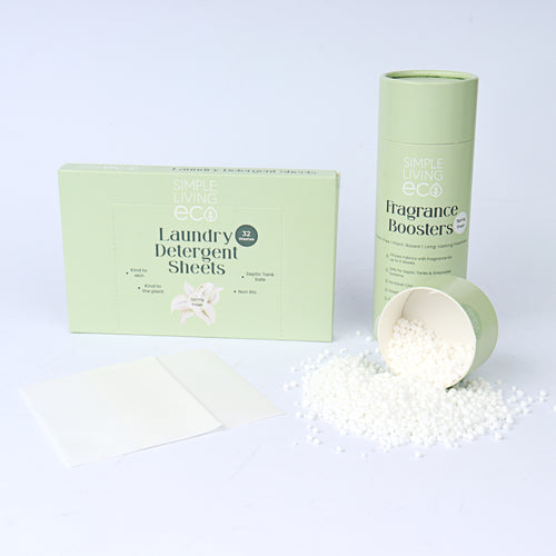 Laundry sheets and booster set