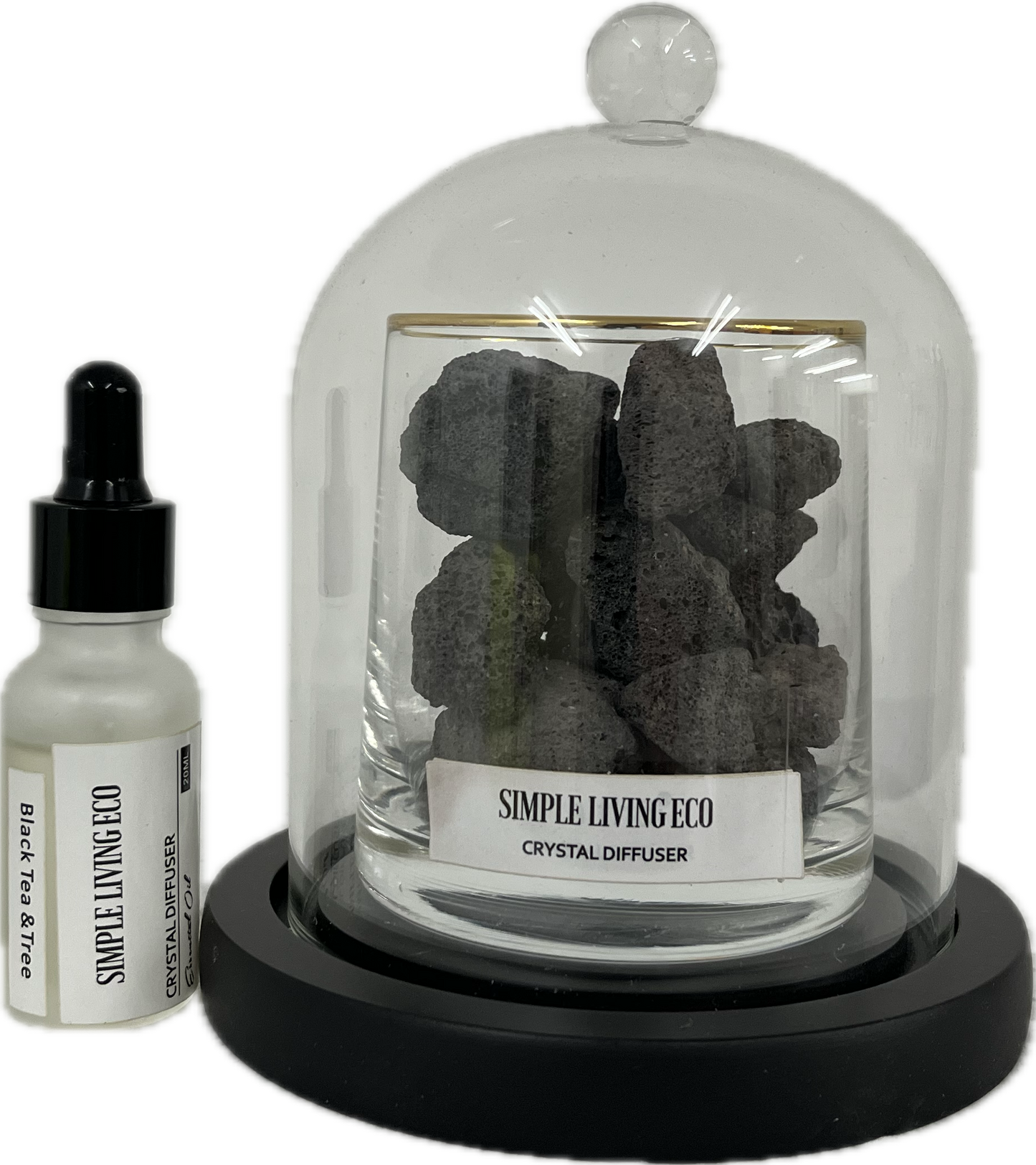 Aroma Stone Diffuser And Oil gift set