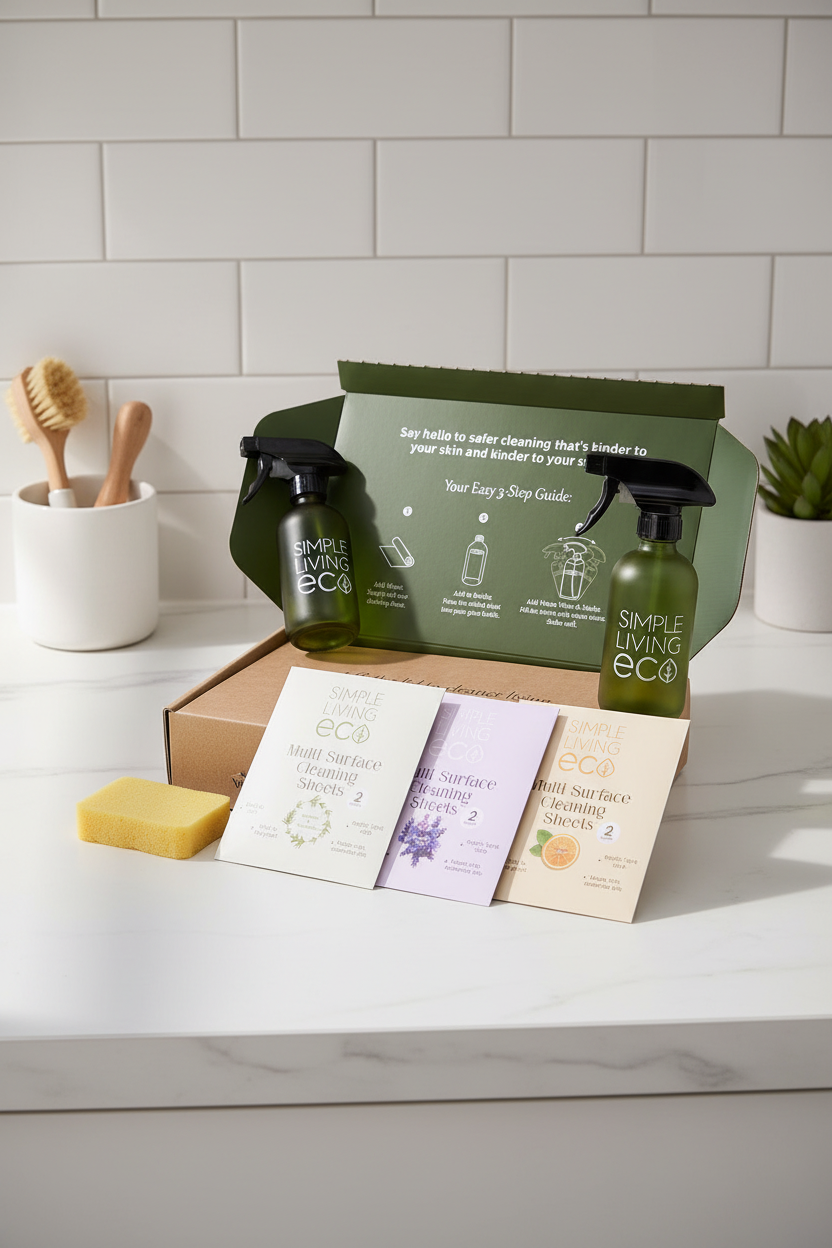 Simple Living Eco Ultimate Cleaning & Laundry Starter Kit Bundle