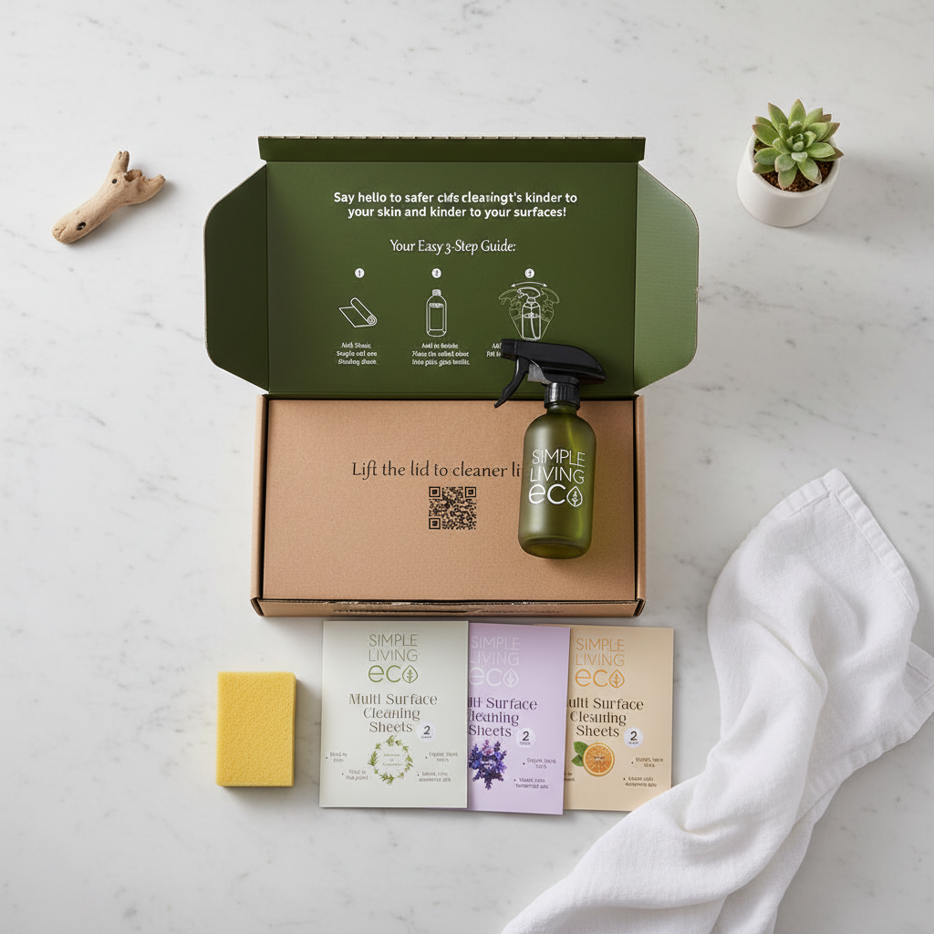 Simple Living Eco Ultimate Cleaning & Laundry Starter Kit Bundle