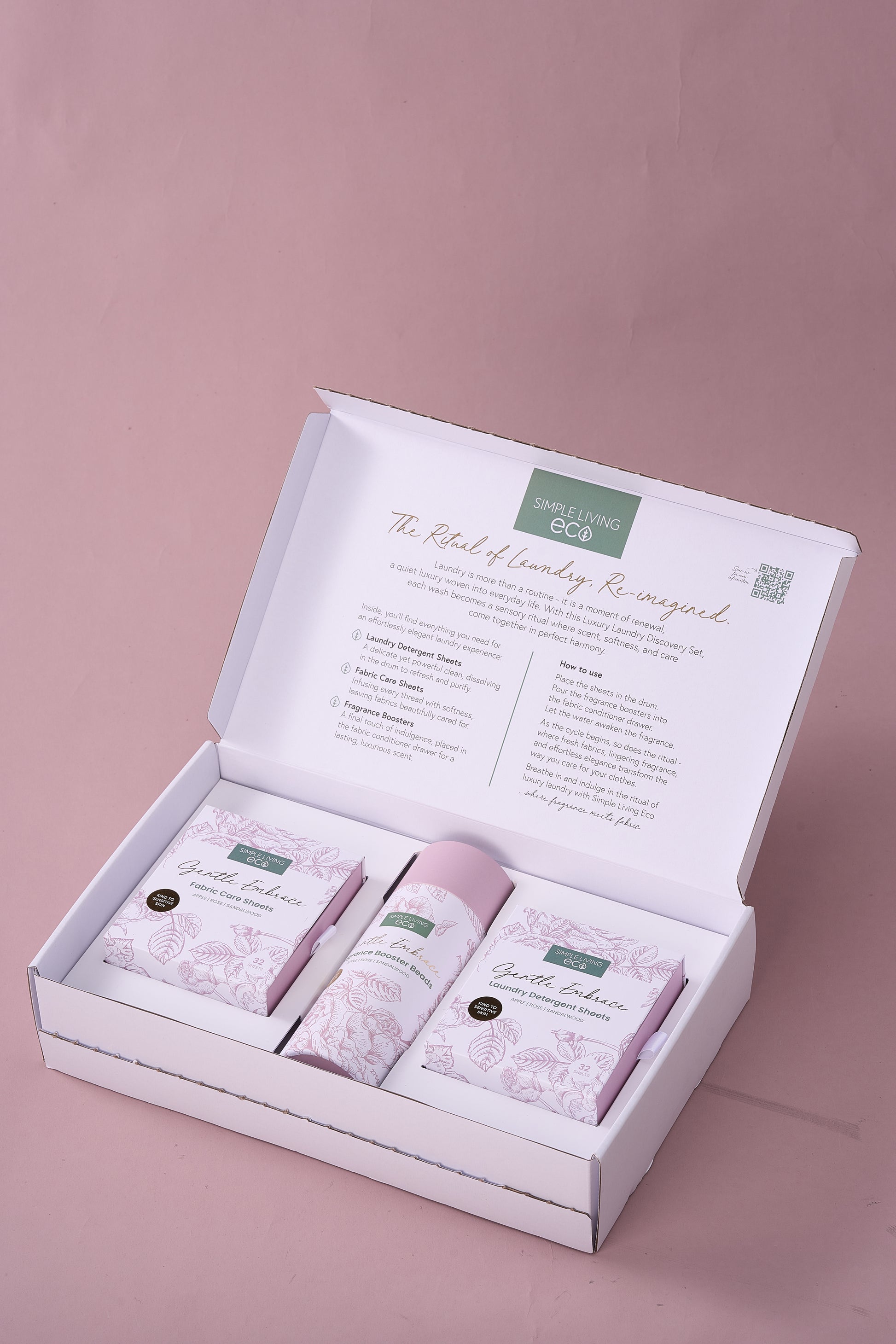 Laundry Discovery Set +Free towel set Gentle Embrace